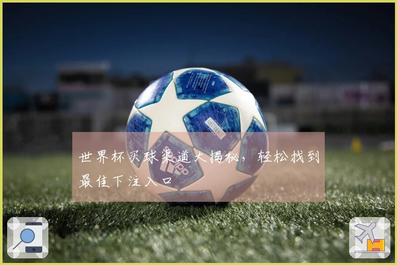 世界杯买球渠道大揭秘，轻松找到最佳下注入口