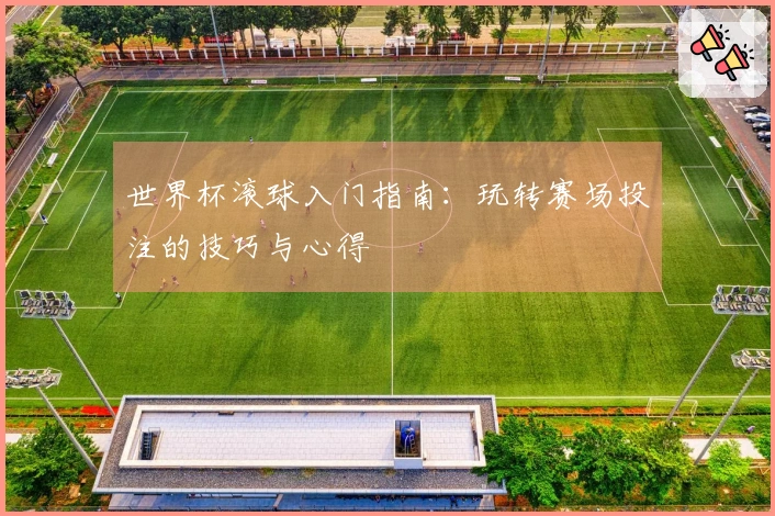 世界杯滚球入门指南：玩转赛场投注的技巧与心得